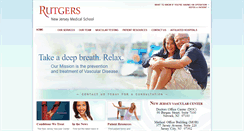 Desktop Screenshot of njvascularcenter.com